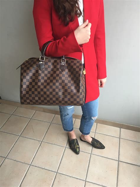 lv speedy b 35|speedy 35 louis vuitton size.